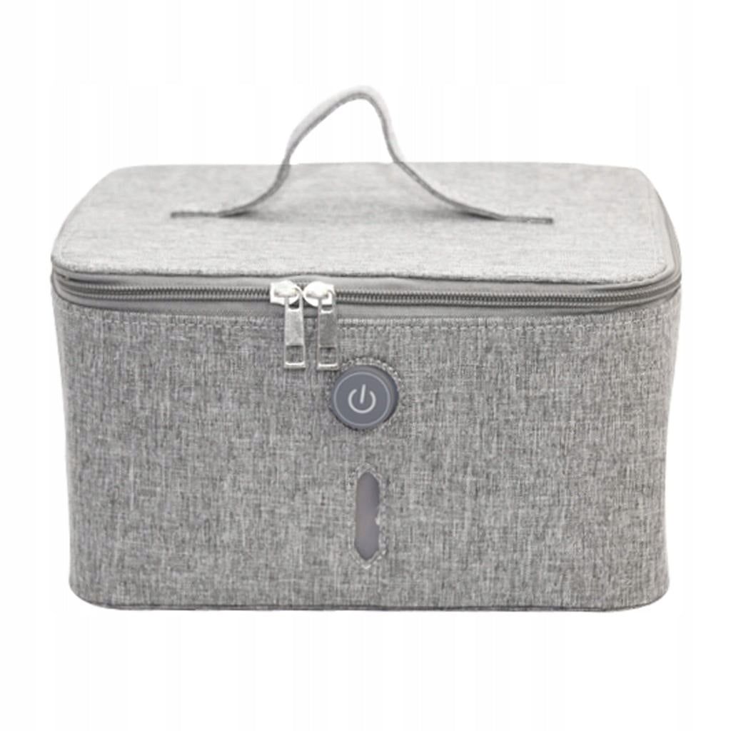 UV Light Sterilizer Bag for Phone Clothes Glasses Face Cover Cards gray Medical device type accessories for a medical device or a product without an intended medical purpose