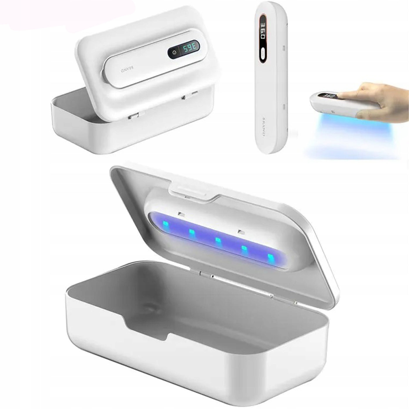 UV Sterilizer 2in1 Wand Disinfection Phone Jewelry Denture Portable EAN (GTIN) 0788741206300