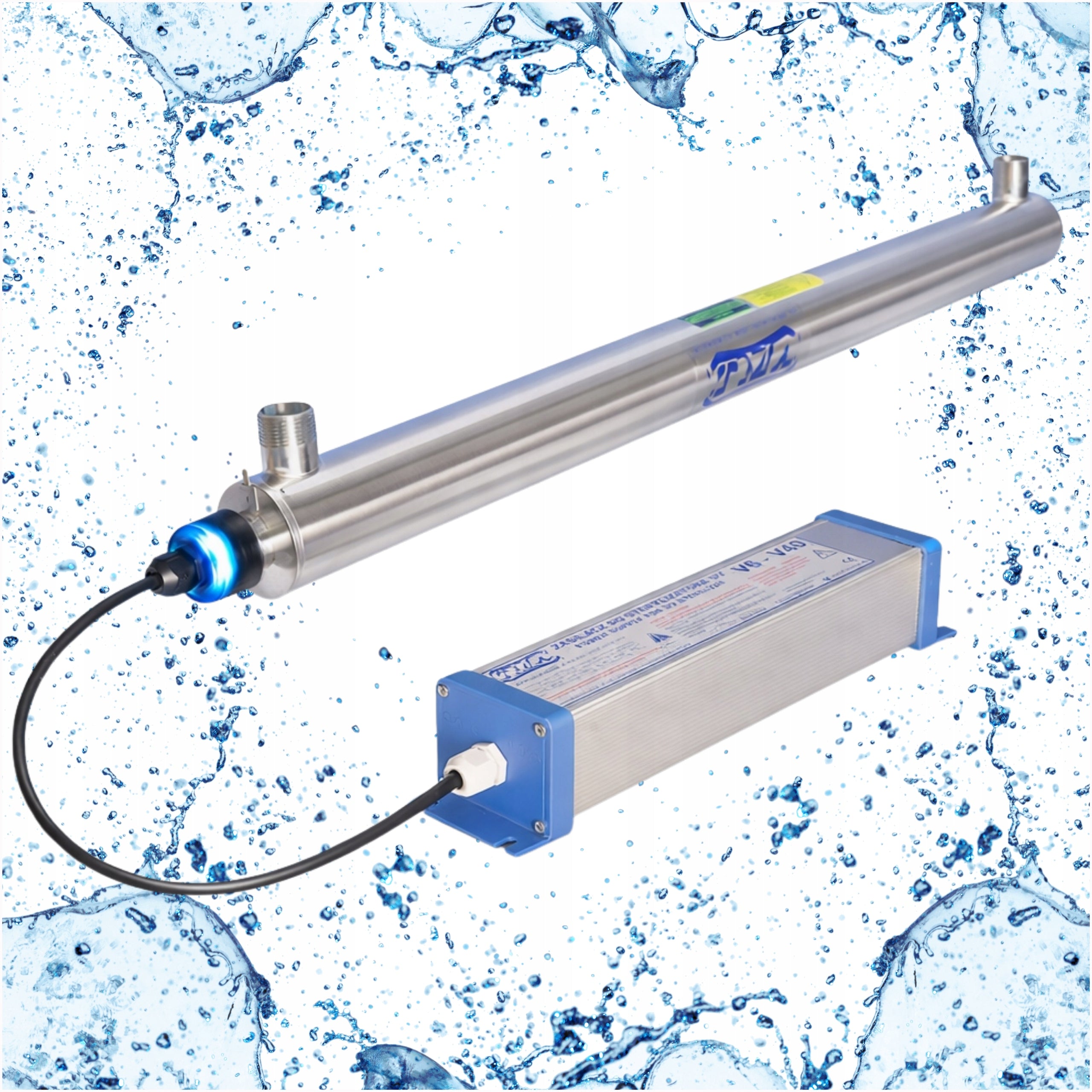 UV Water Sterilizer TMA D8 (2,10 m3/h) Water Filter UV Lamp Bactericidal