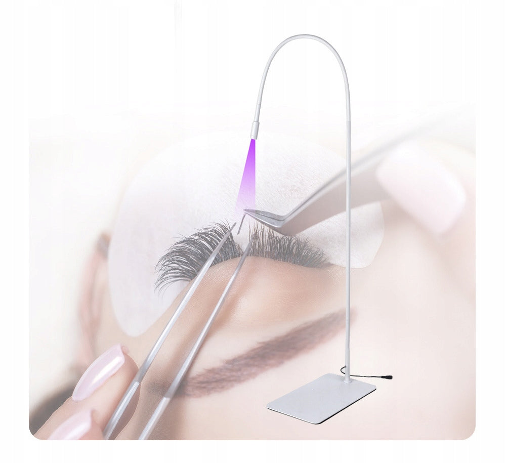 UV lamp for eyelash extensions ProjectLashes + glasses WHITE Brand ProjectLashes