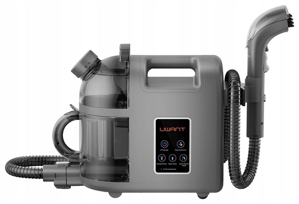 UWANT Upholstery Carpet Washing Vacuum Cleaner B200 Grey 1900W 12000Pa 74dB