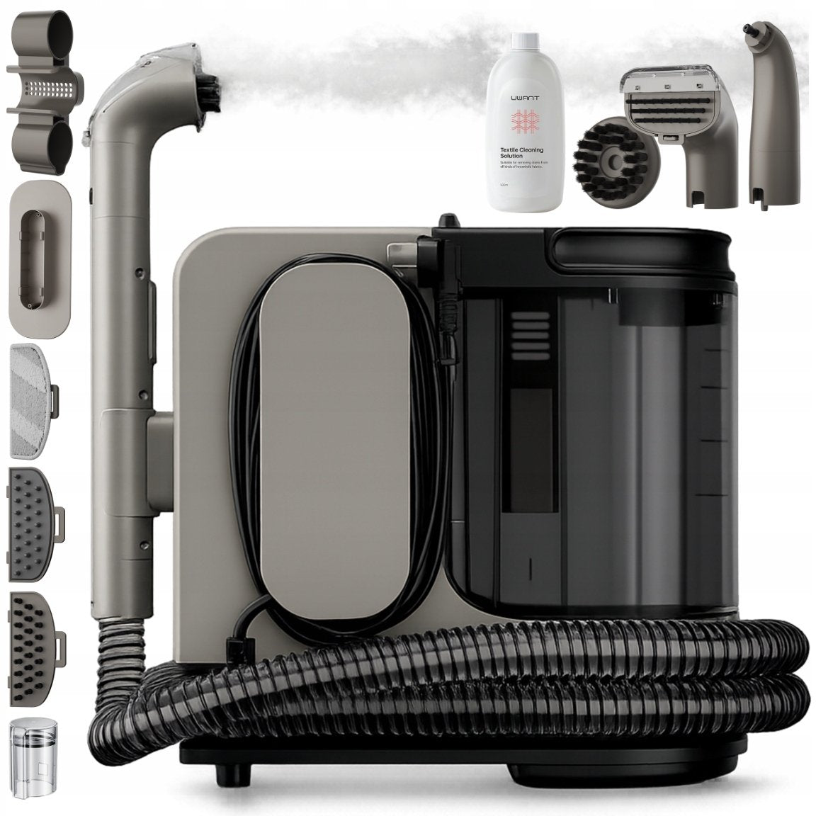 UWANT Y200S Washing Vacuum Cleaner with Steam Function - Grey