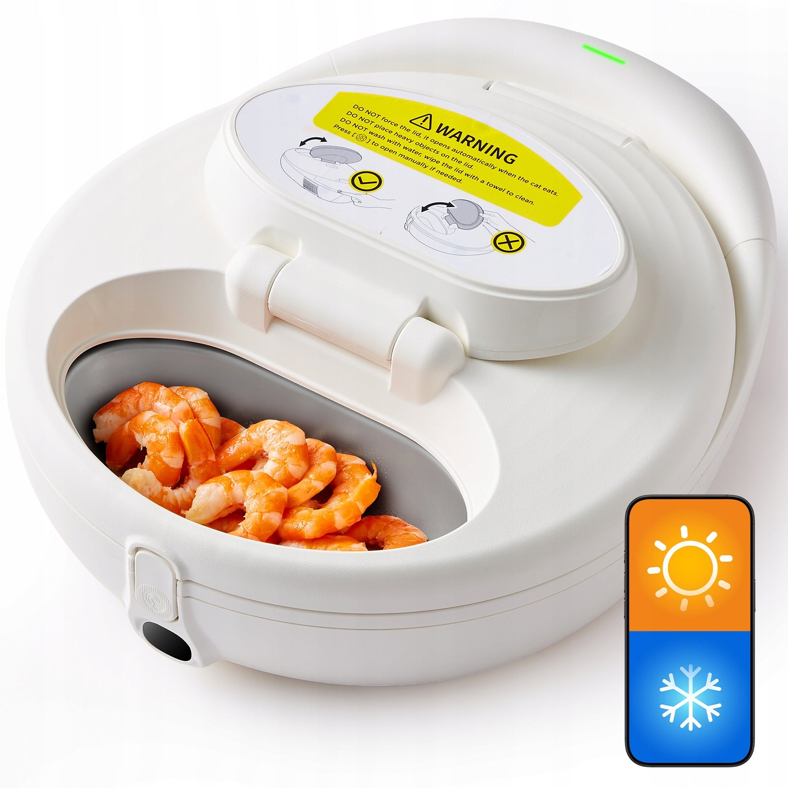 UbPet -F21 - intelligent feeder with cooling/heating of wet food