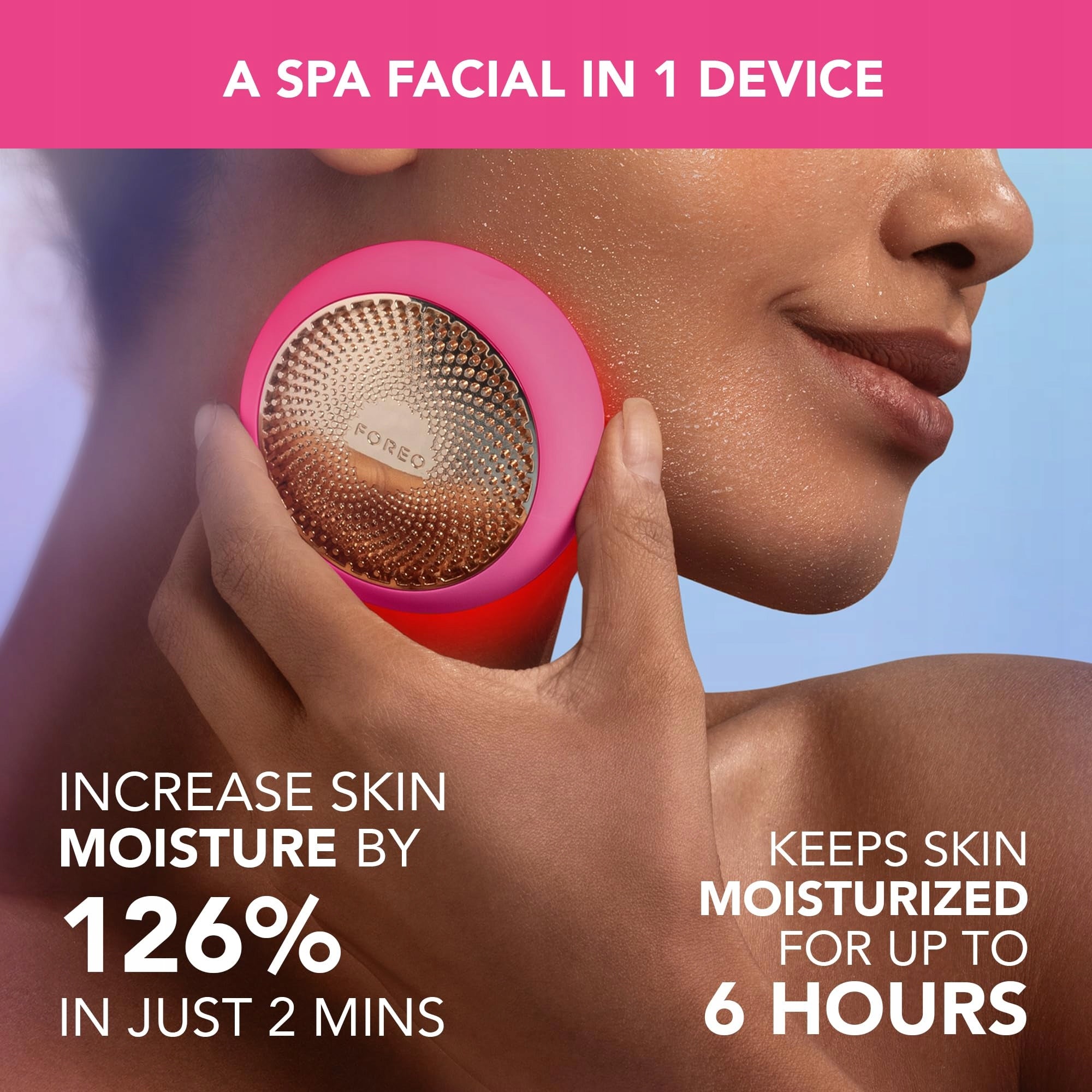 Ufo 3 Face Moisturizing Mask 5 in 1 Facial Spa - Therapy Brand FOREO