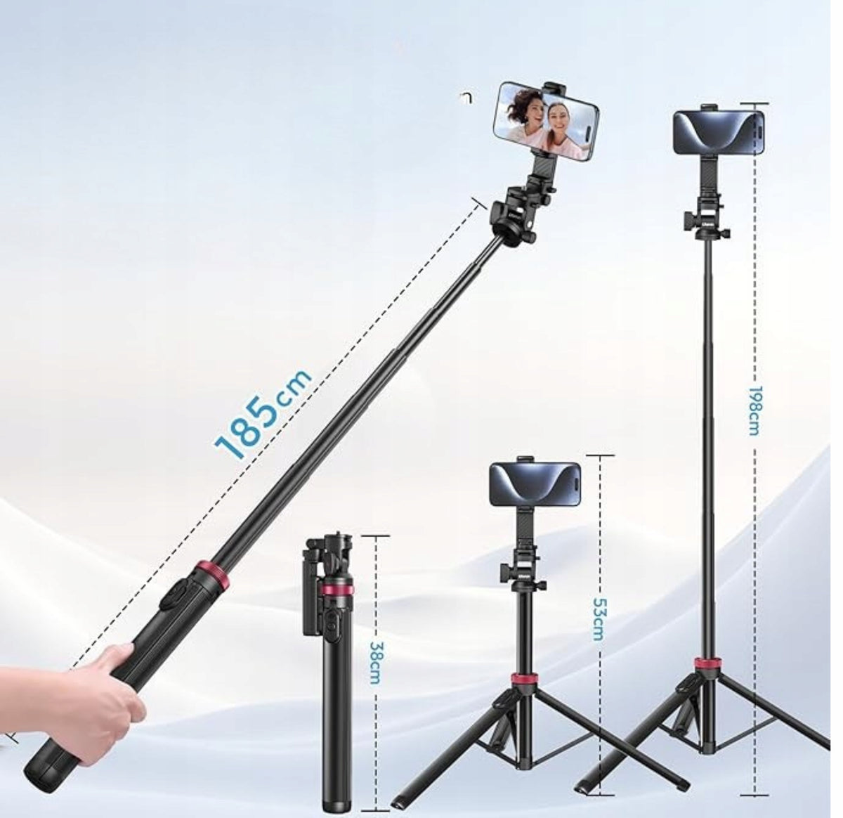 Ulanzi MT78 Solid Mini Table Stand for LED Phone Cameras Manufacturer code T077GBB1
