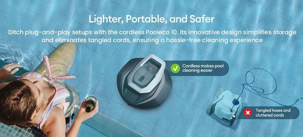 Ultenic Pooleco 10 Wireless Automatic Pool Cleaning Robot Customs tariff code 85081100