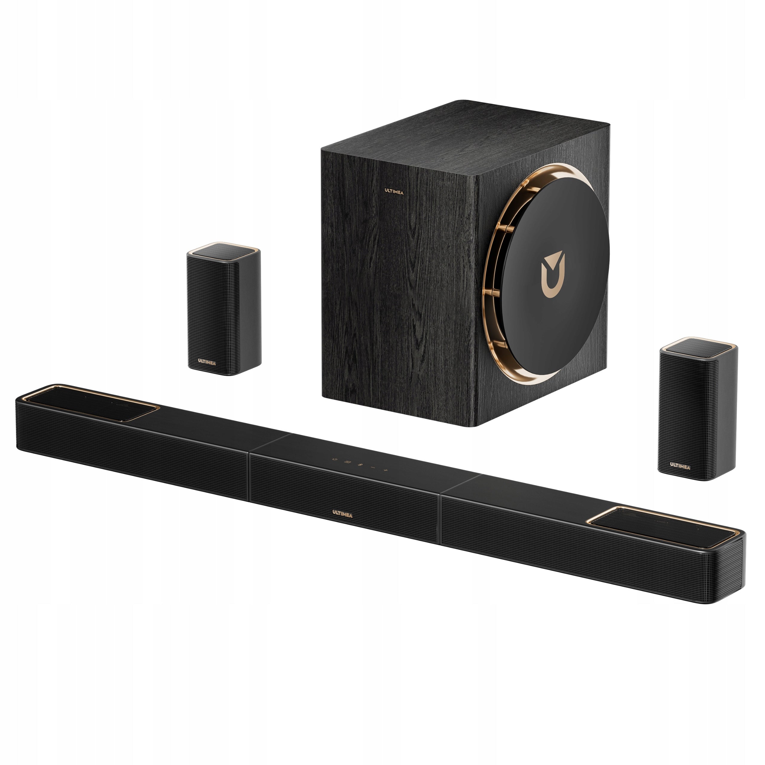 Ultimea Skywave X50 Soundbar Subwoofer Home Theater 5.1.4 Dolby Atmos 760W Packaging status original