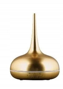 Ultrasonic Diffuser Livarno Home Gold 14 LED Packaging status original