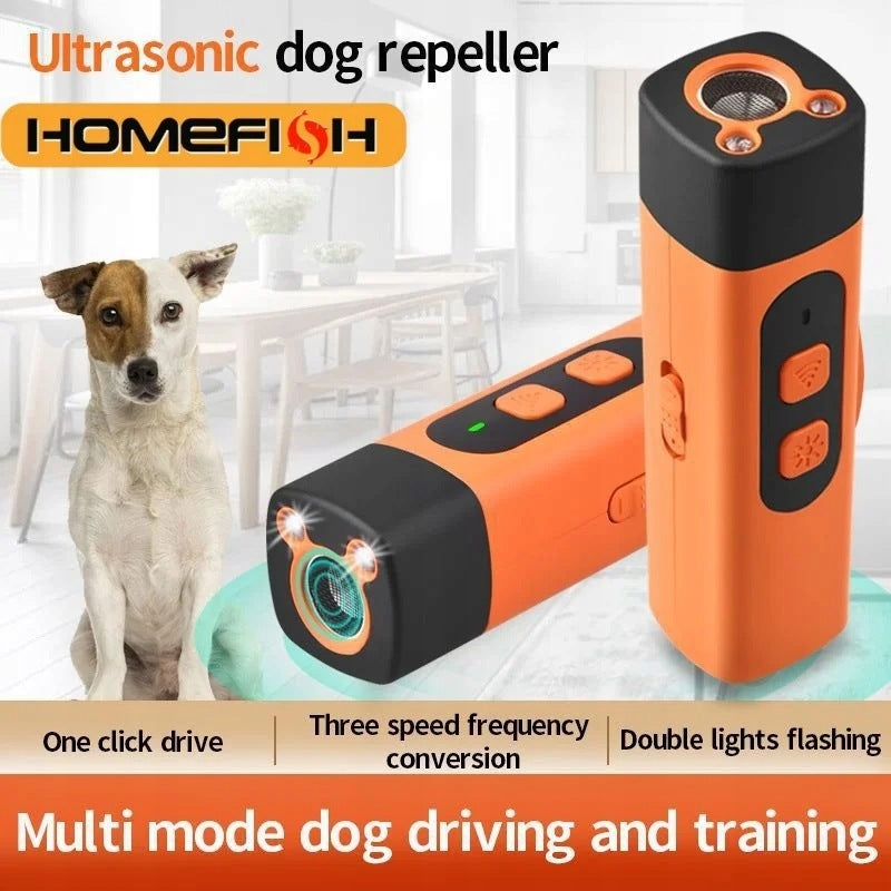 Ultrasonic Dog Repellent Tresura LED USB Rechargeable Brand no brand
