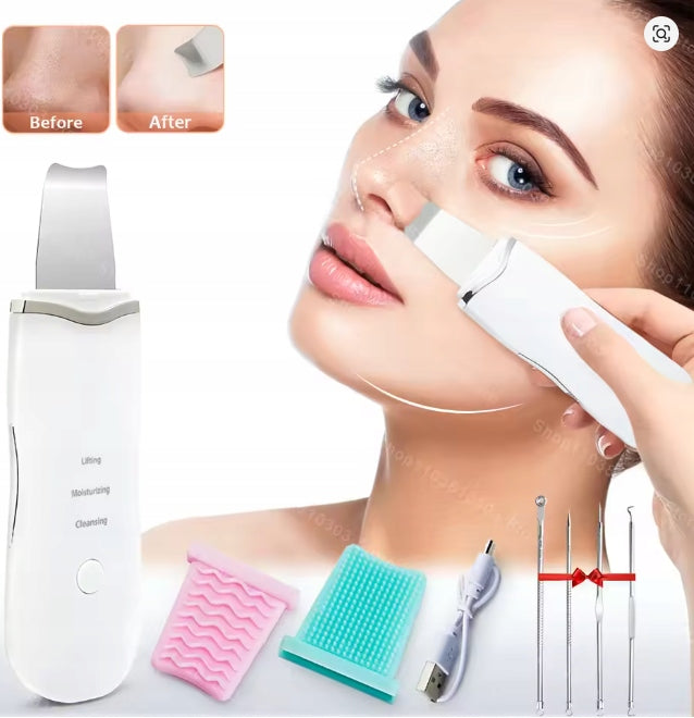 Ultrasonic cavitation peeling 3in1 – cleansing, lifting