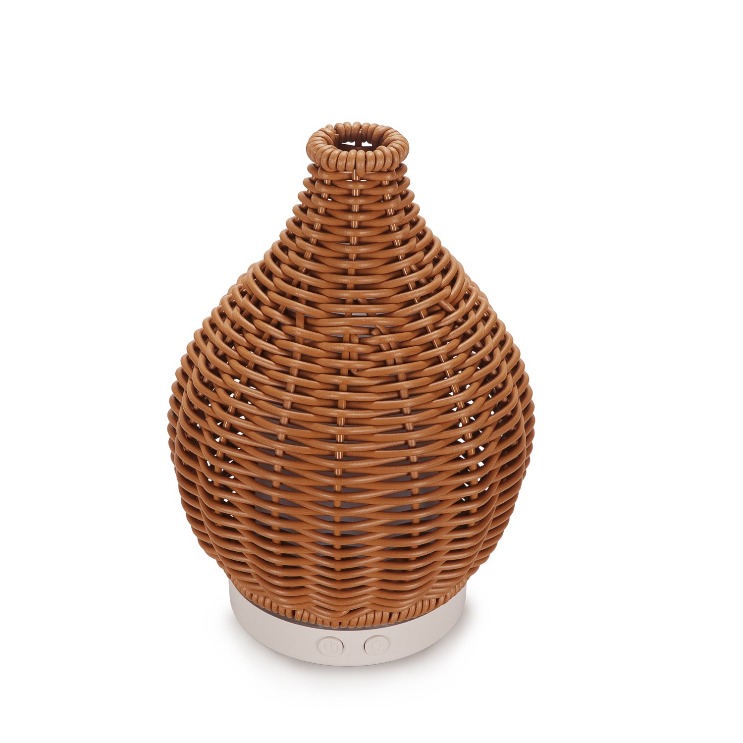 Ultrasonic diffuser Aroma Folk brown eco aromatherapy for LED oils Manufacturer code 03391-1-2_20211124133132