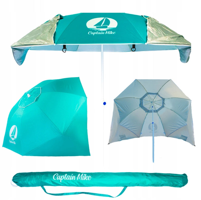 Umbrella BEACH TENT with ventilation cover UV filter UPF50+ 200 cm