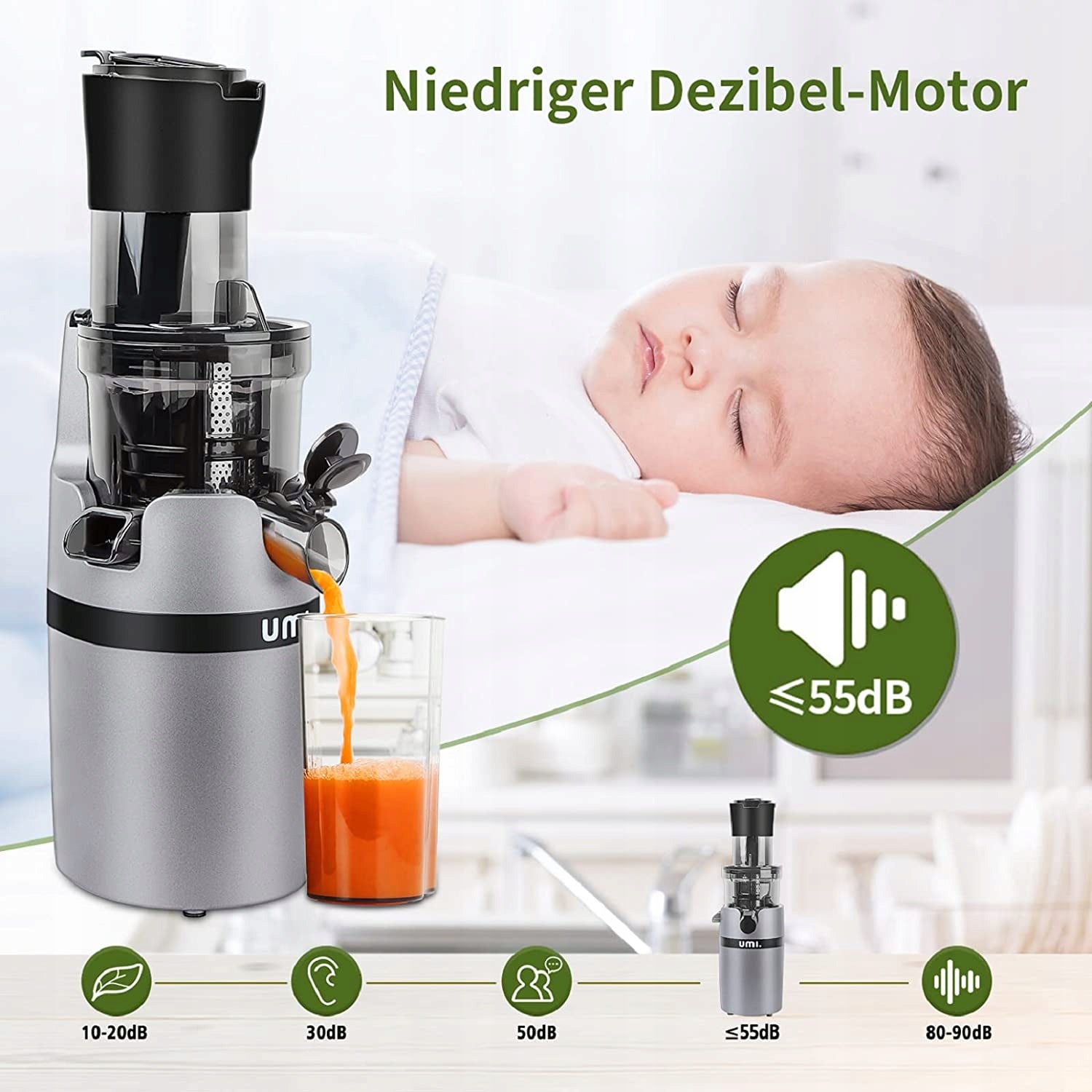 Umi Slow Juicer, 600 ml EAN (GTIN) 6974907960139