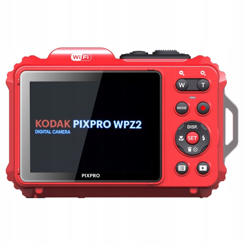 Underwater digital camera Kodak WPZ2 Red - Red Manufacturer code WPZ2 CZERWONY