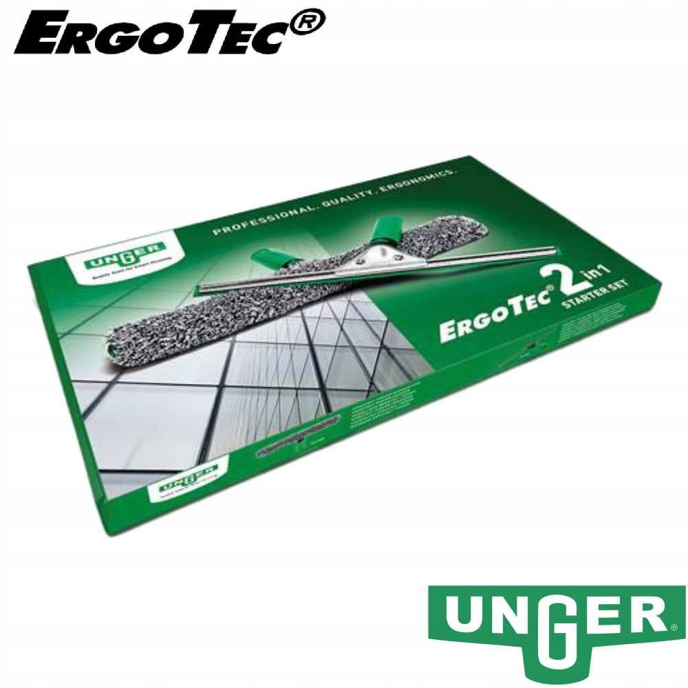 Unger ErgoTec 2-in-1 Window Cleaning Kit Squeegee and Washer 35 cm AK011A