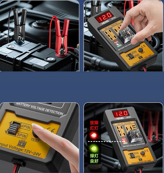 Universal Diagnostic LED Car Relay Tester 11-25V Brand no brand