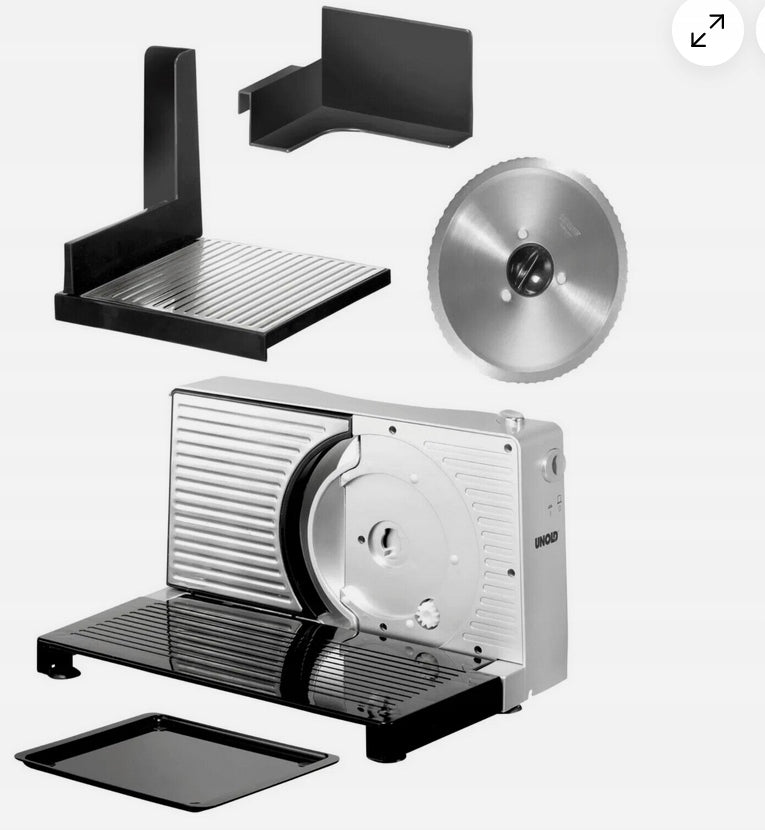 Universal Folding Slicer 100W UNOLD Black 0-15mm Manufacturer code 9032198