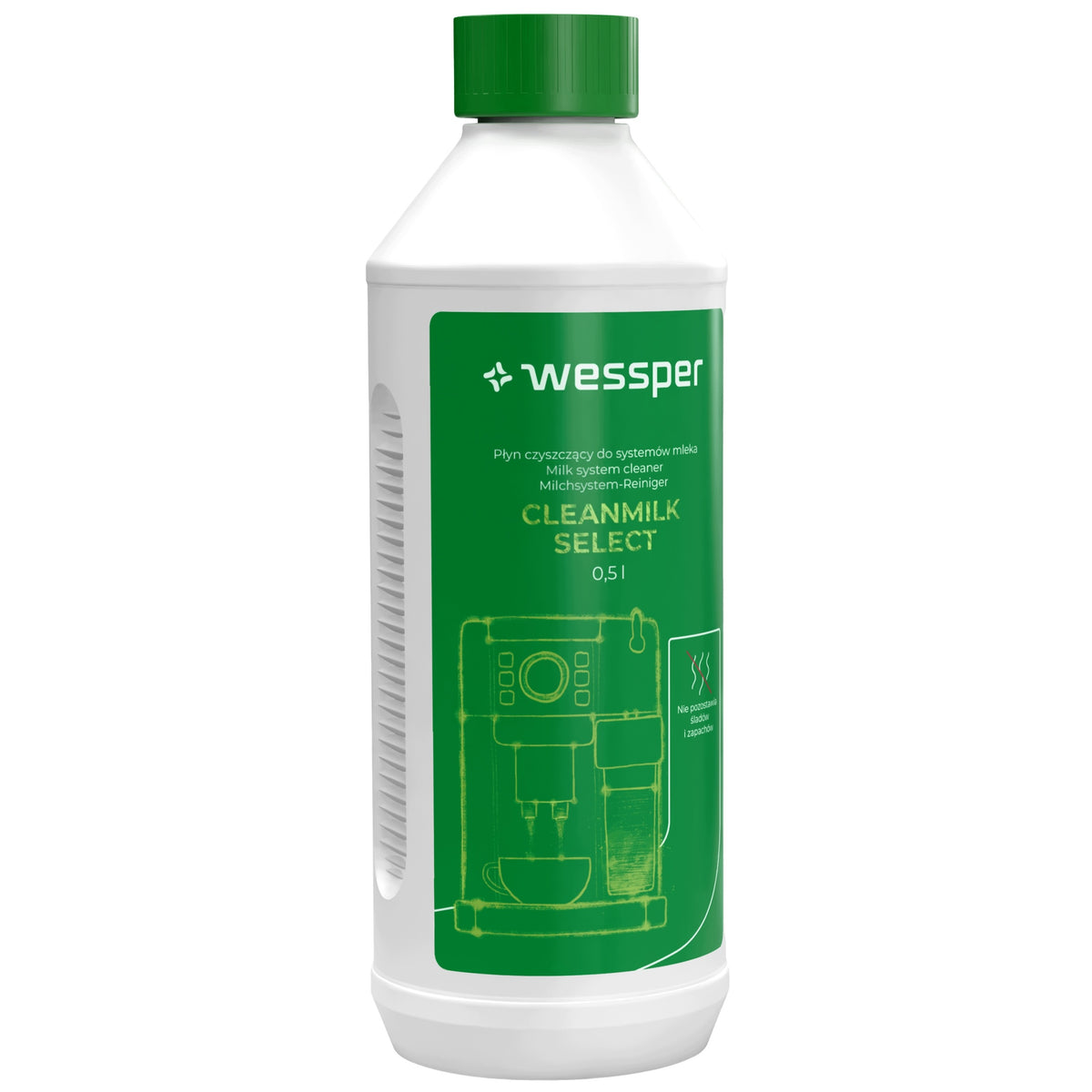 Universal Milk Circuit Cleaner Wessper for coffee machine 0,5L Brand Wessper