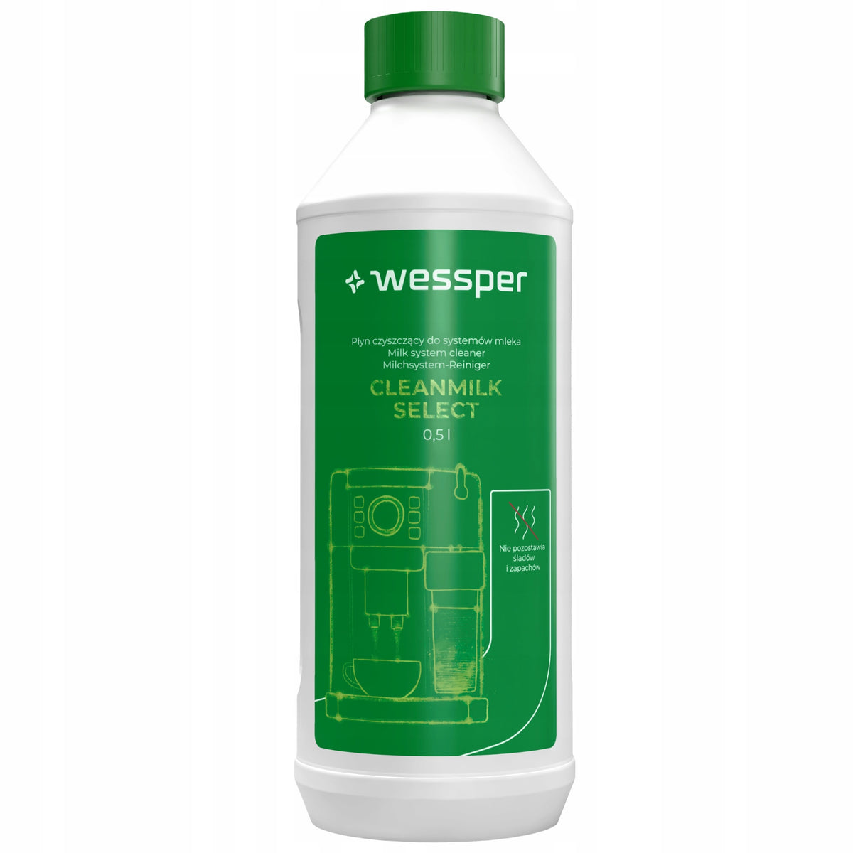 Universal Milk Circuit Cleaner Wessper for coffee machine 0,5L