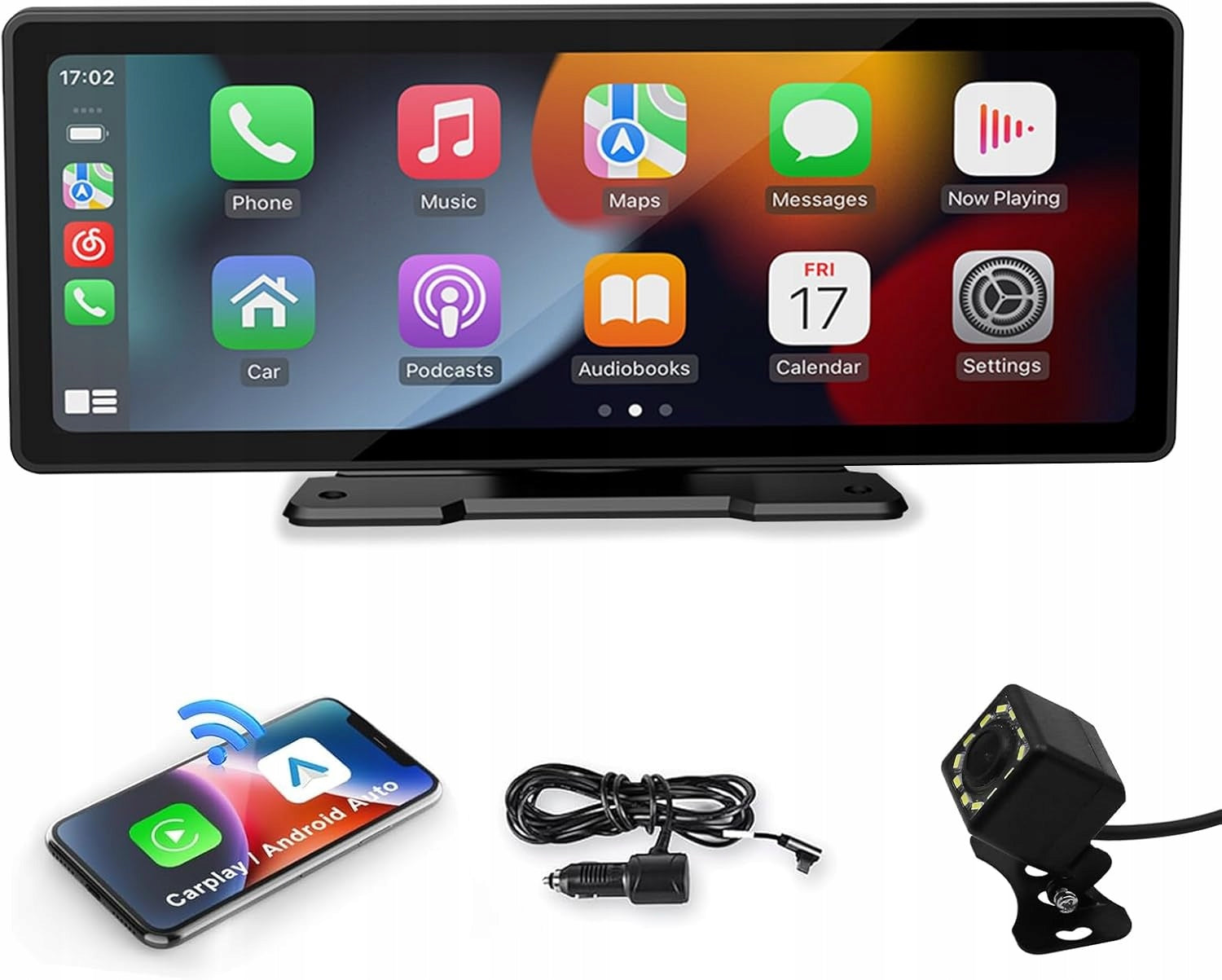 Universal Screen 10.26" Car Radio Multimedia Carplay AndroidAuto