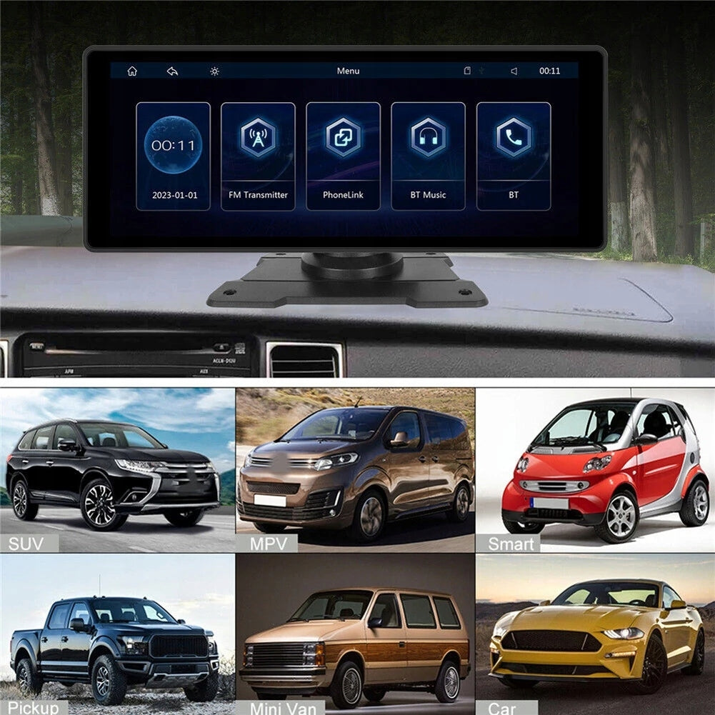 Universal Screen 10.26" Multimedia Car Radio Carplay Android Auto Brand Eunavi