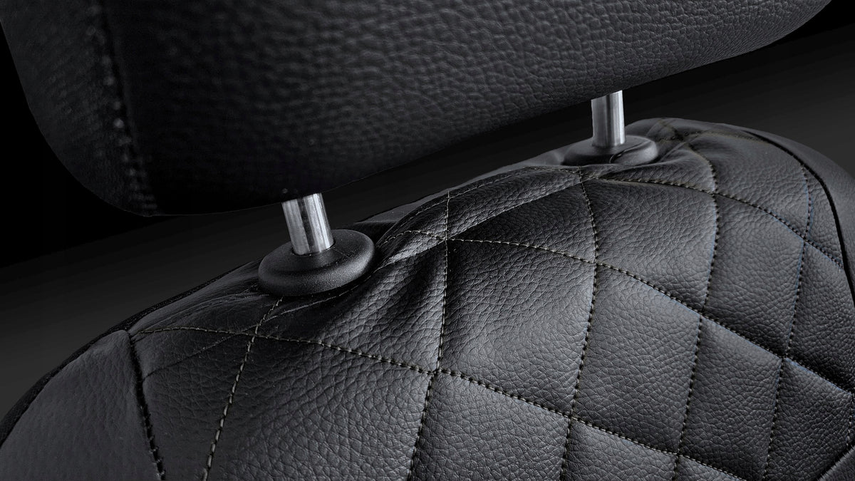Universal car seat covers set PERFECT LINE Black Packaging status original