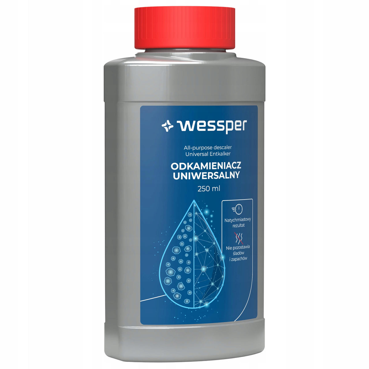 Universal descaler Wessper 250ml Cleaning tablets for Philips Saeco Packaging status original