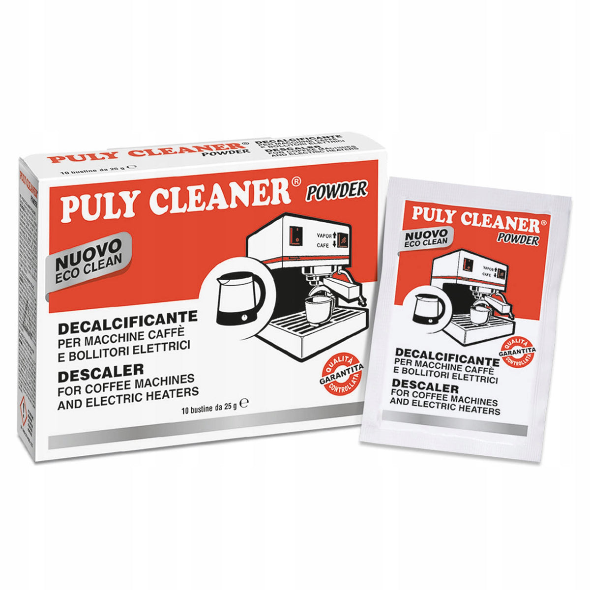 Universal descaler for PULY CLEANER Descaler 10x25g