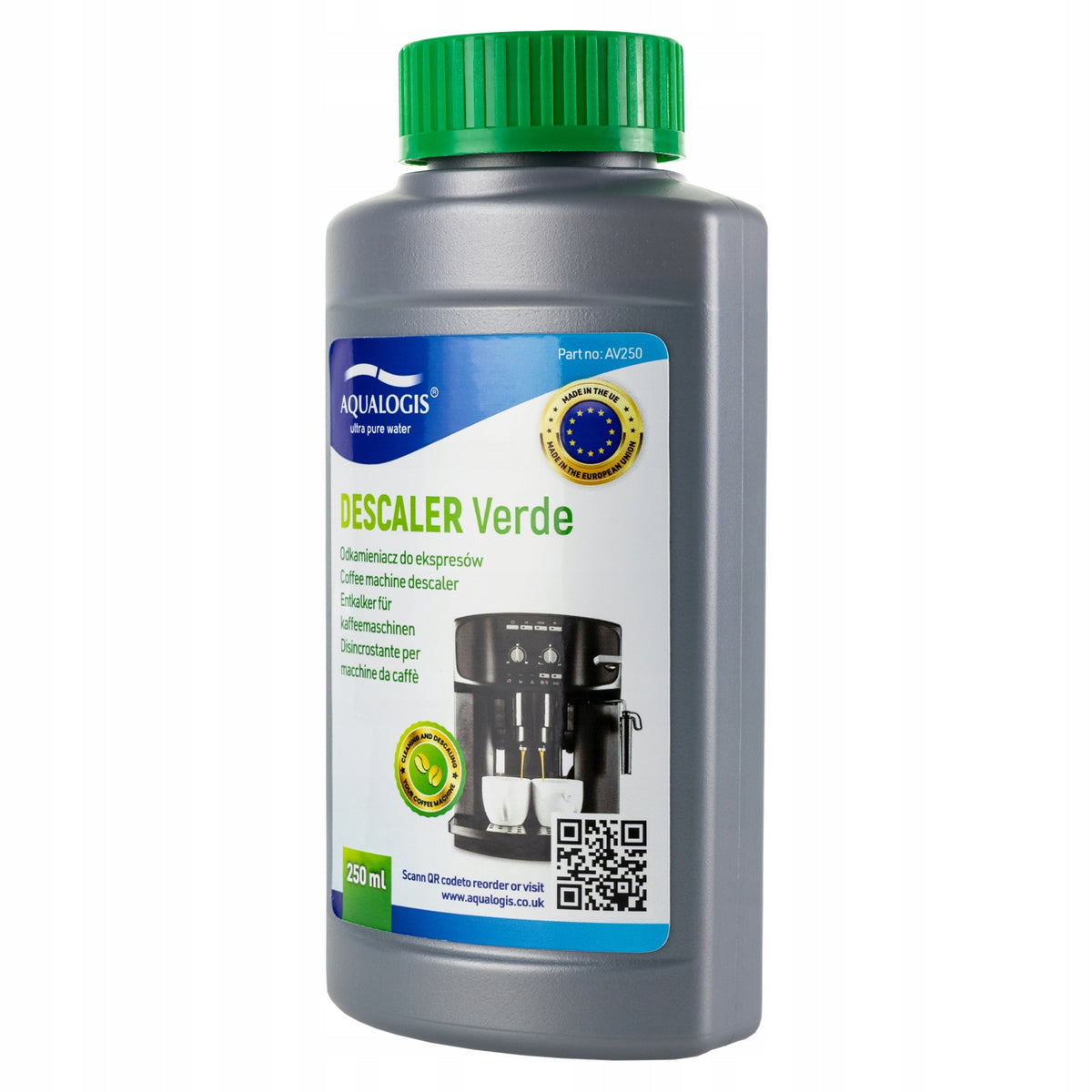 Universal descaler for espresso machine descaling liquid efficient 2 x 250ml EAN (GTIN) 5906501100063