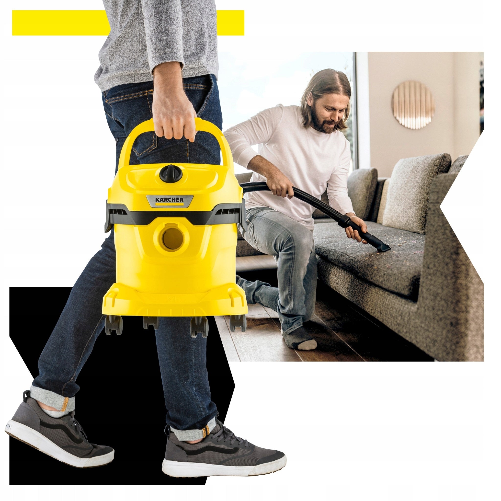 Universal energy-saving vacuum cleaner Karcher WD 2 Plus V-12/4/18 15K 15l Power rating 900 W