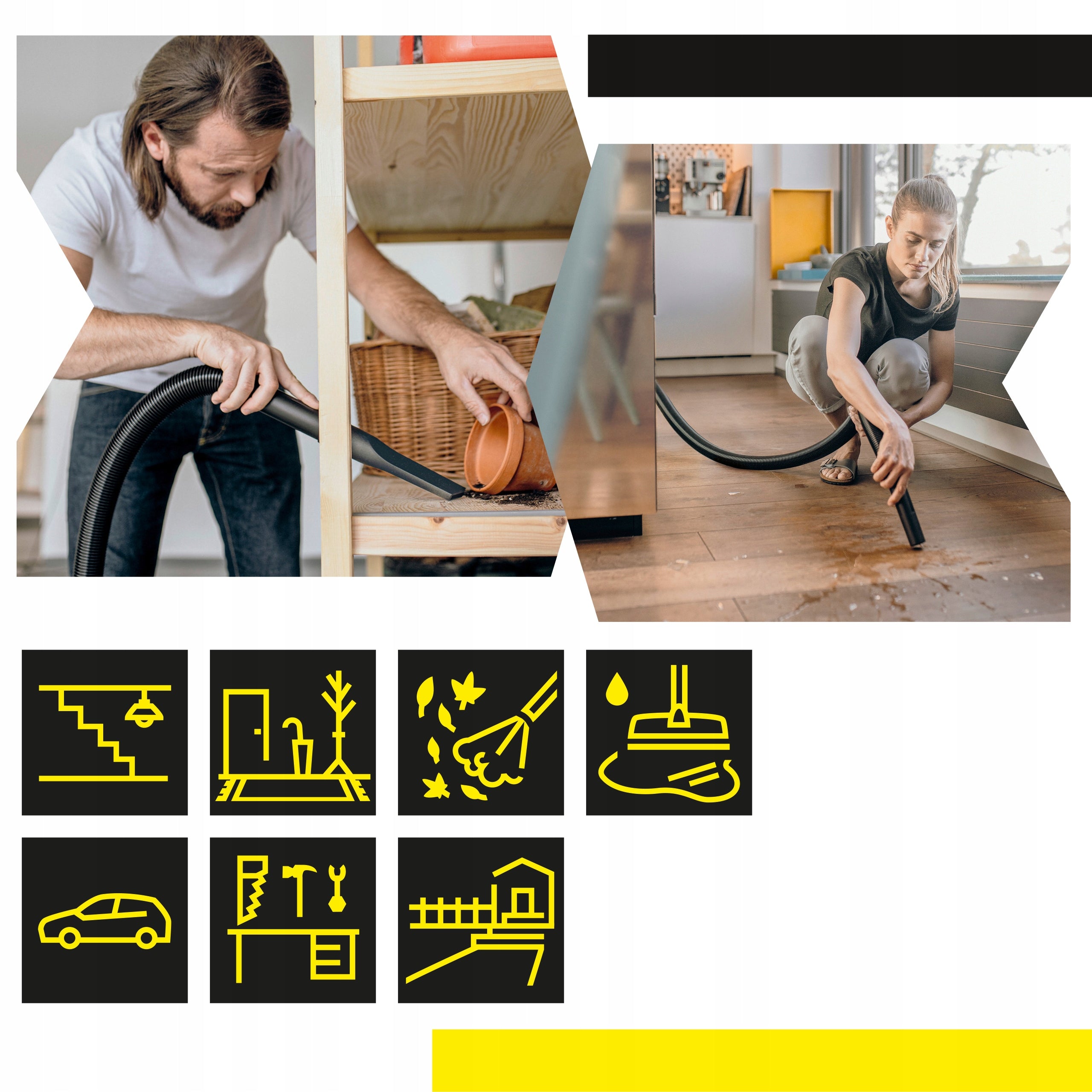 Universal energy-saving vacuum cleaner Karcher WD 2 Plus V-12/4/18 15K 15l Vacuum cleaner type not specified