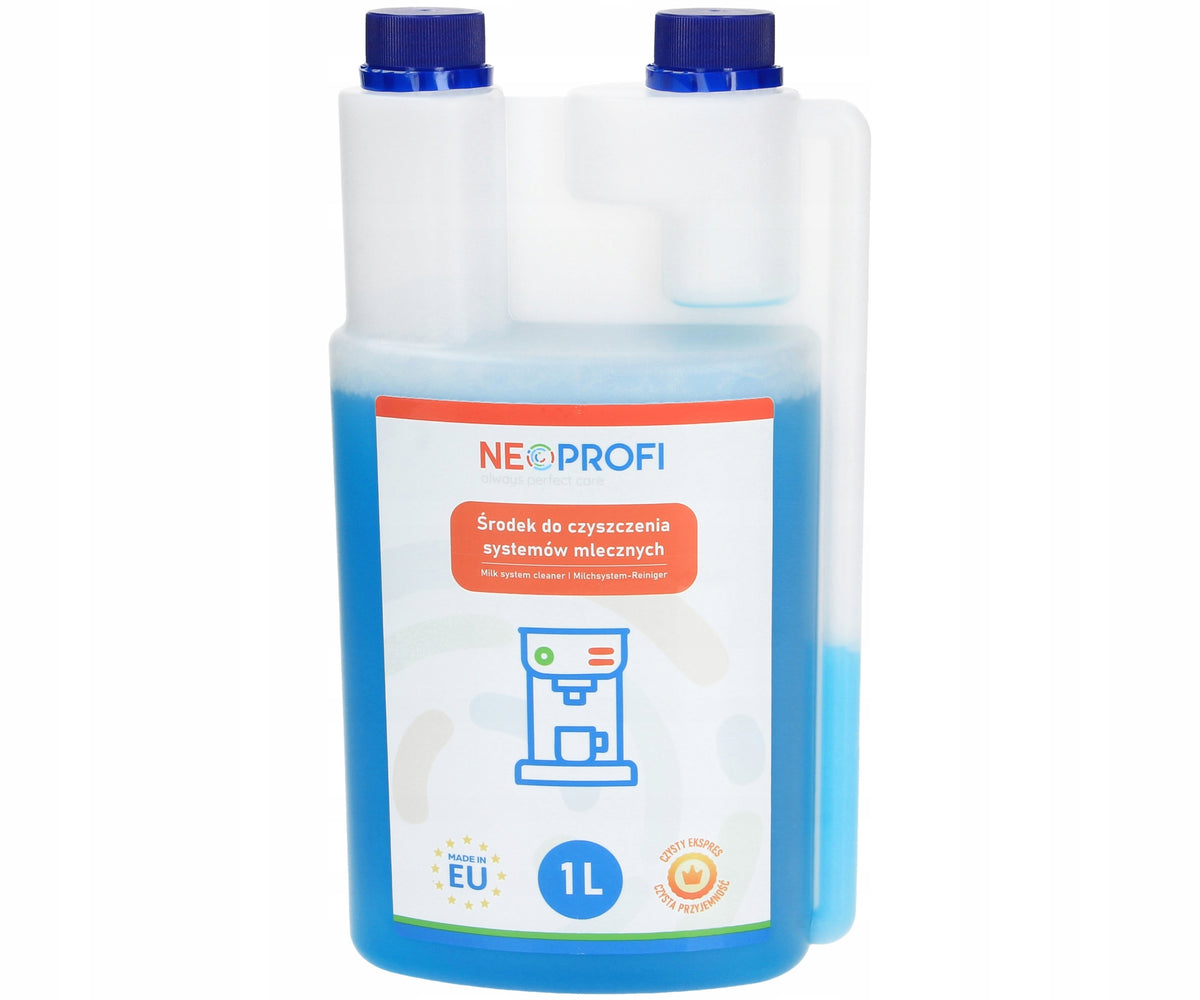 Universal liquid 1000ml for cleaning milk frother machine NEOPROFI Brand NeoProfi