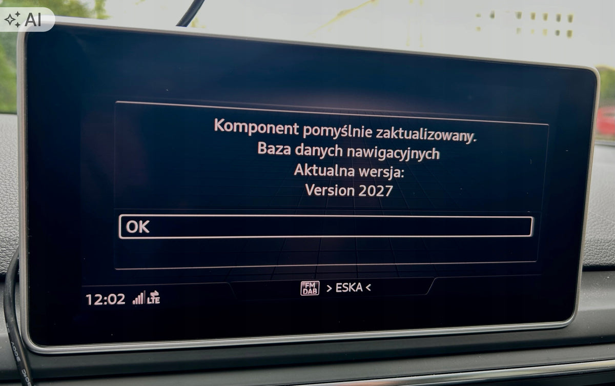 Update map map 2027 Poland Europe AUDI MMI A4 A5 Q5 Q7 MIB2 2016-