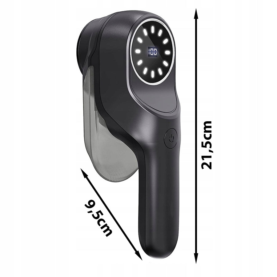 Upholstery Clothes Shaver LARGE STRONG MODERN sweaters 6 KNIVES WIRELESS Dominant color black