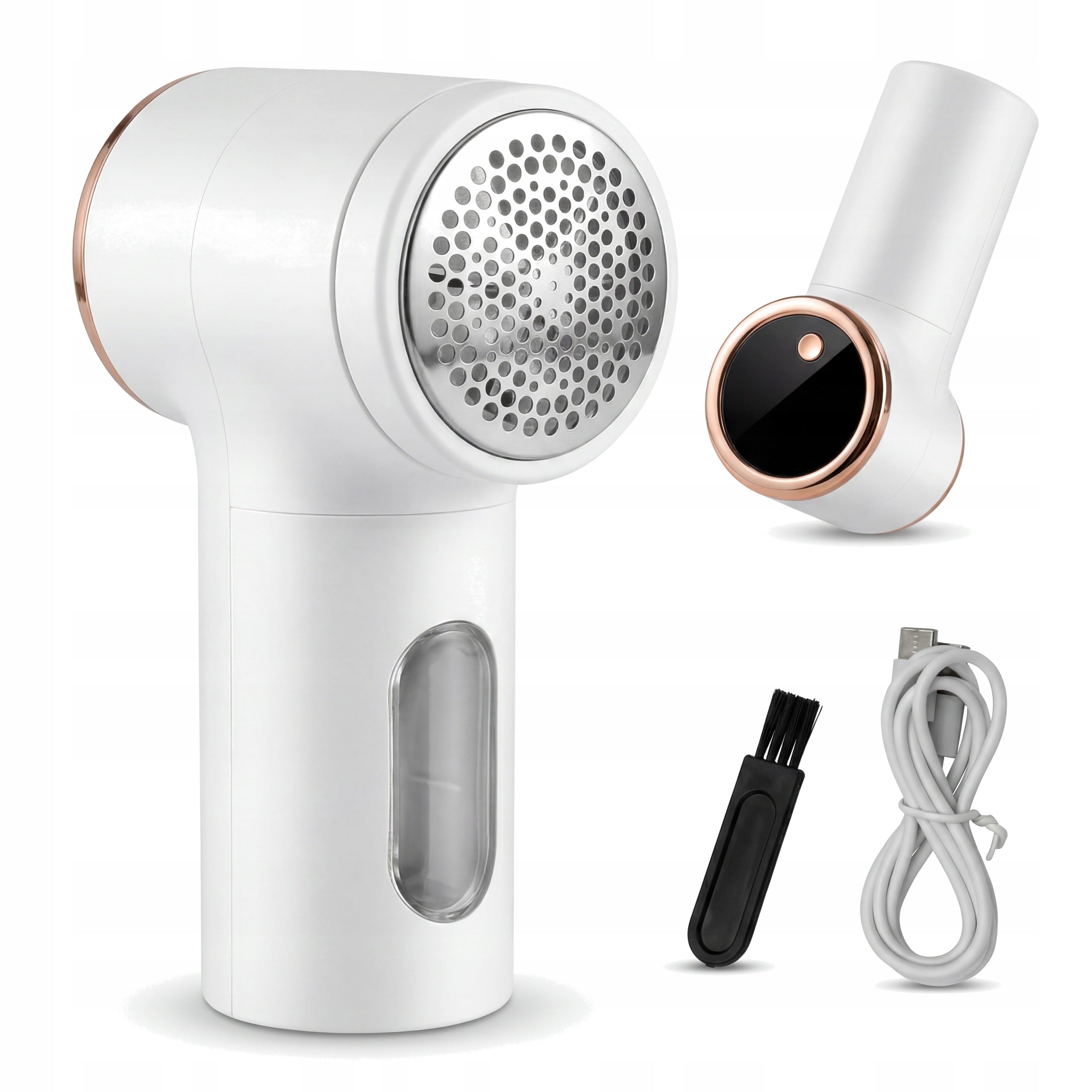 Upholstery Clothes Shaver Sweaters 6 Blades USB-C LED Display 2000mah