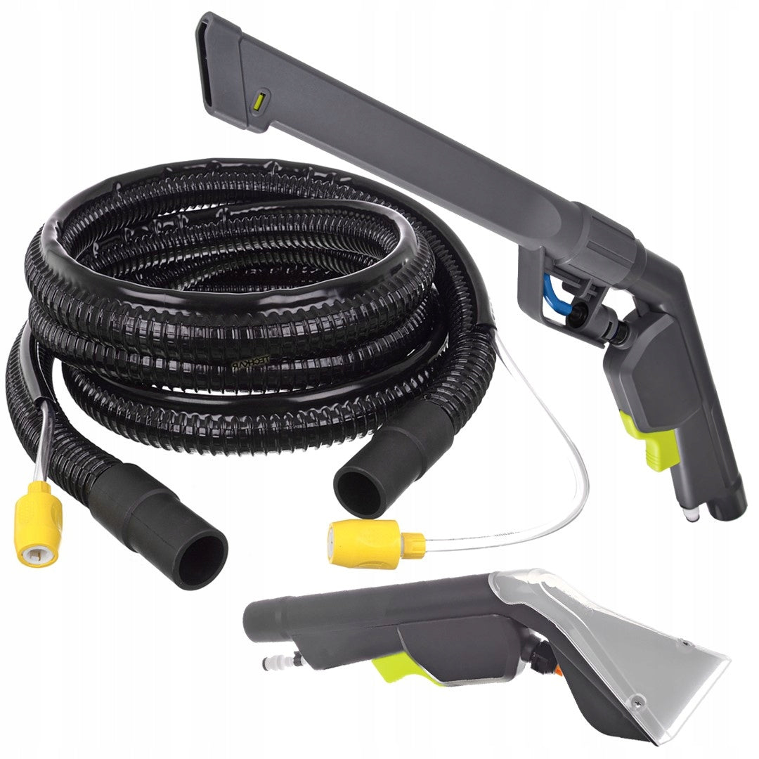 Upholstery suction cup slotted hose 4m for KARCHER PUZZI 100 200 10/1