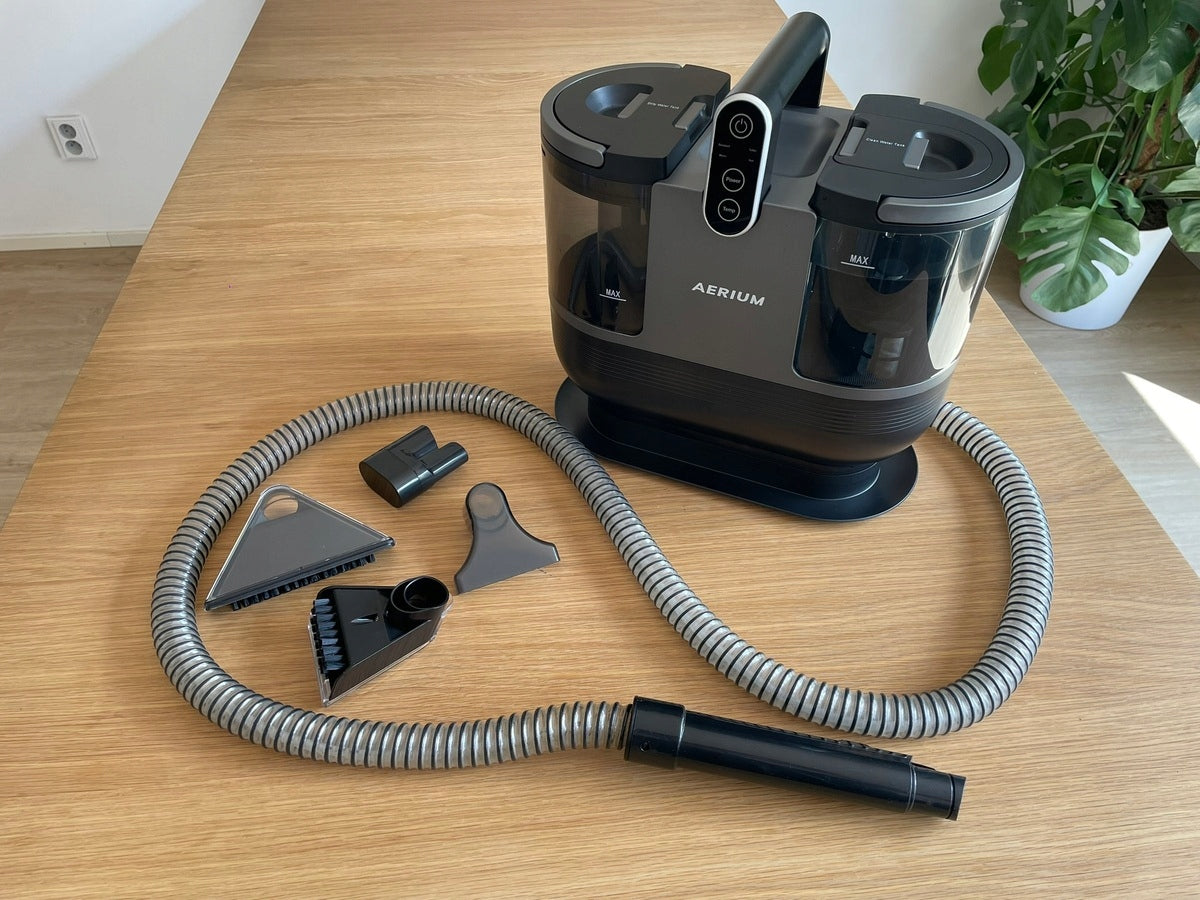 Upholstery washing vacuum cleaner AERIUM R1600 Clean Professional Certificates of conformity CE