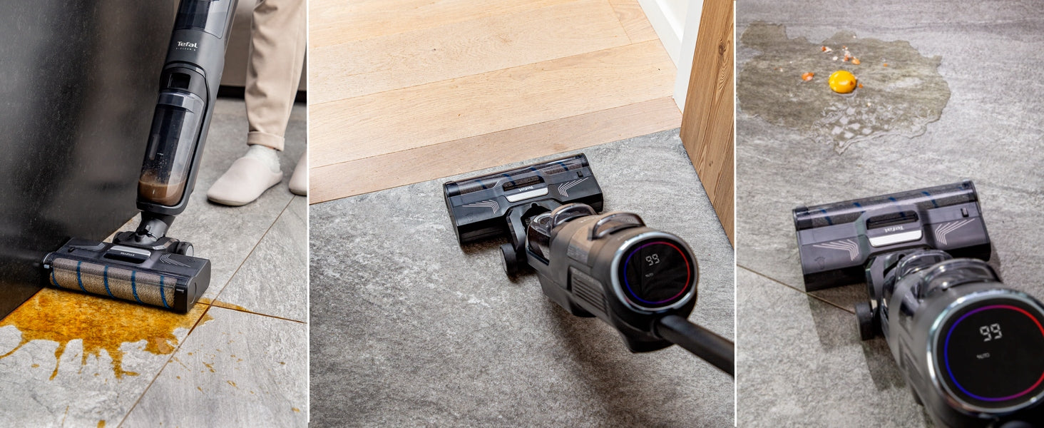 Upright cordless vacuum cleaner Tefal X-Clean 4 GF5035 Dust container volume 0.45 l