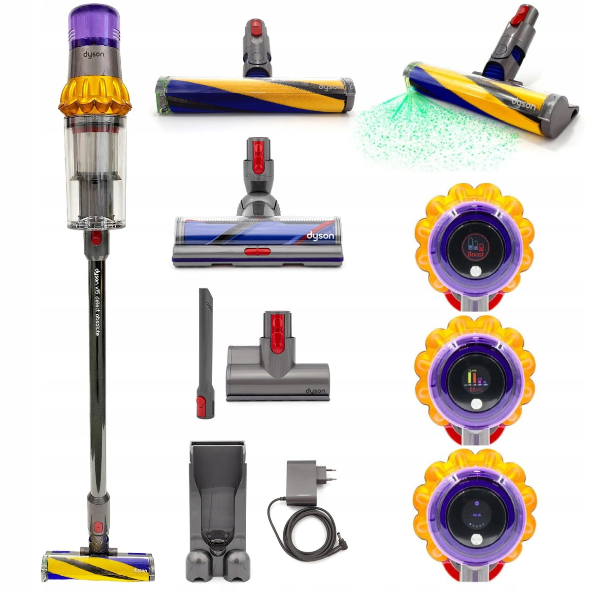 Upright vacuum cleaner Dyson V15 Detect Absolute 2026