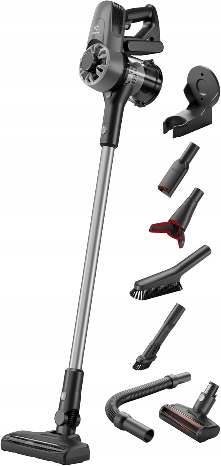 Upright vacuum cleaner Electrolux EP31CB21GP silver/grey