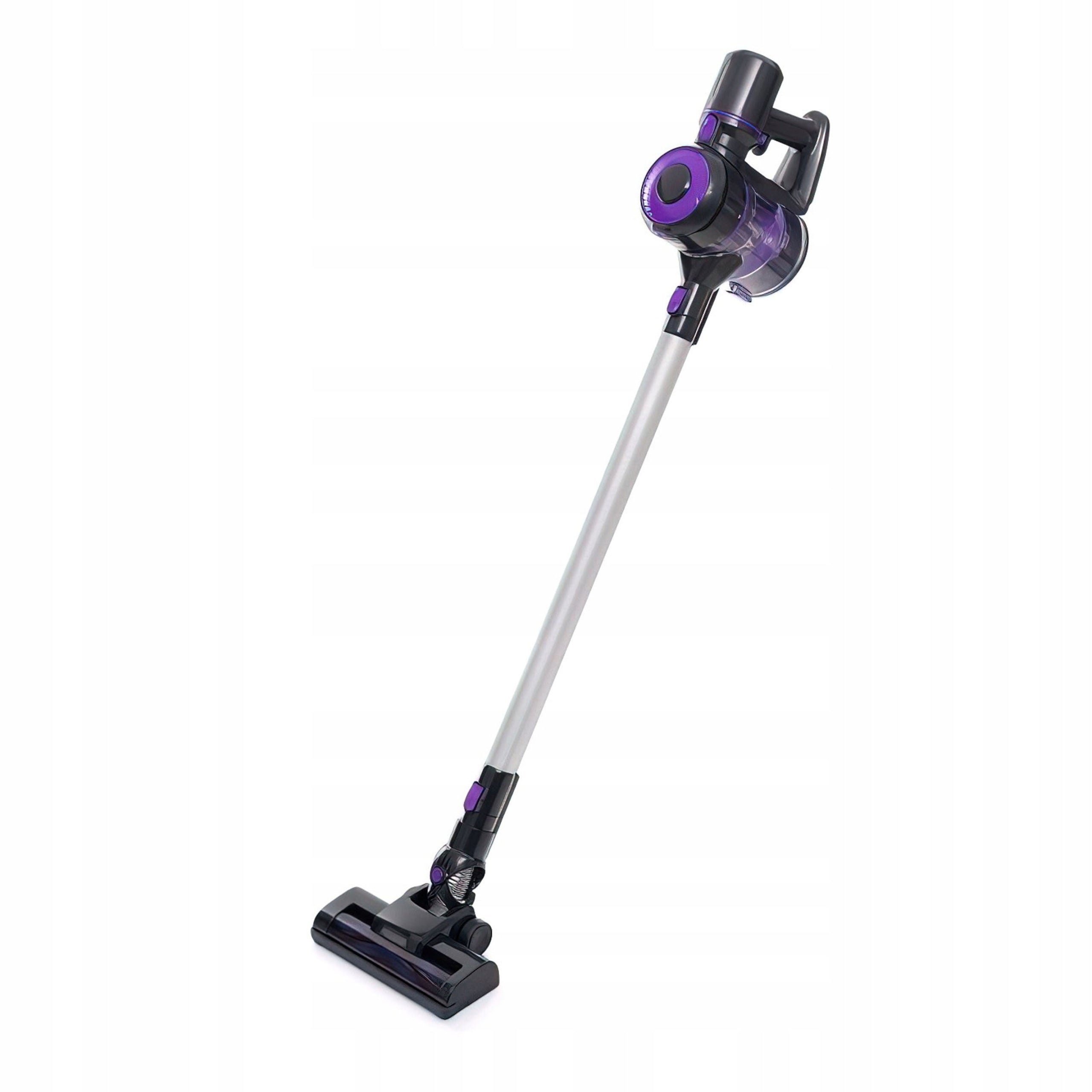 Upright vacuum cleaner Kraft&Dele kd471 purple Power supply rechargeable battery