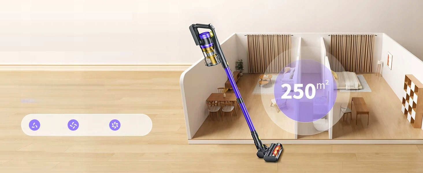 Upright vacuum cleaner Laresar X11 purple Brand Laresar
