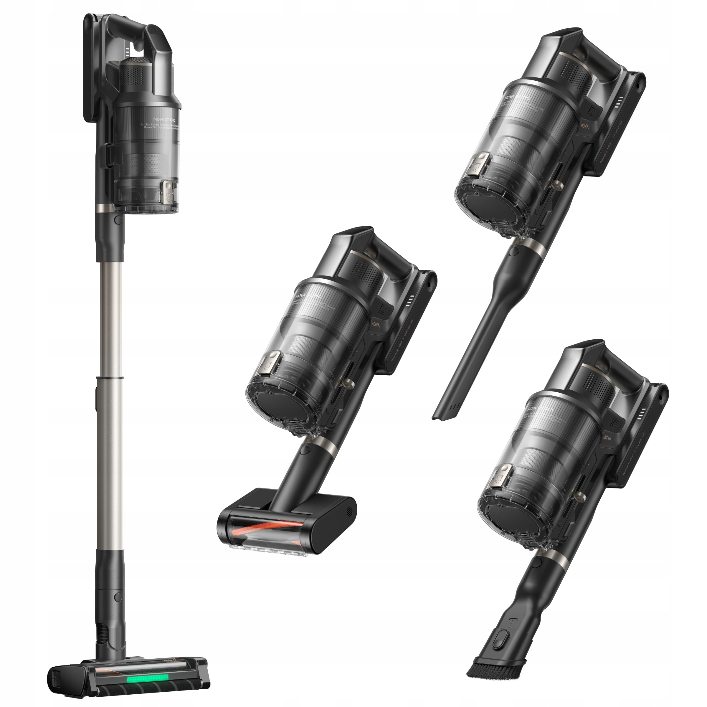 Upright vacuum cleaner Mova G70 black Dominant color black