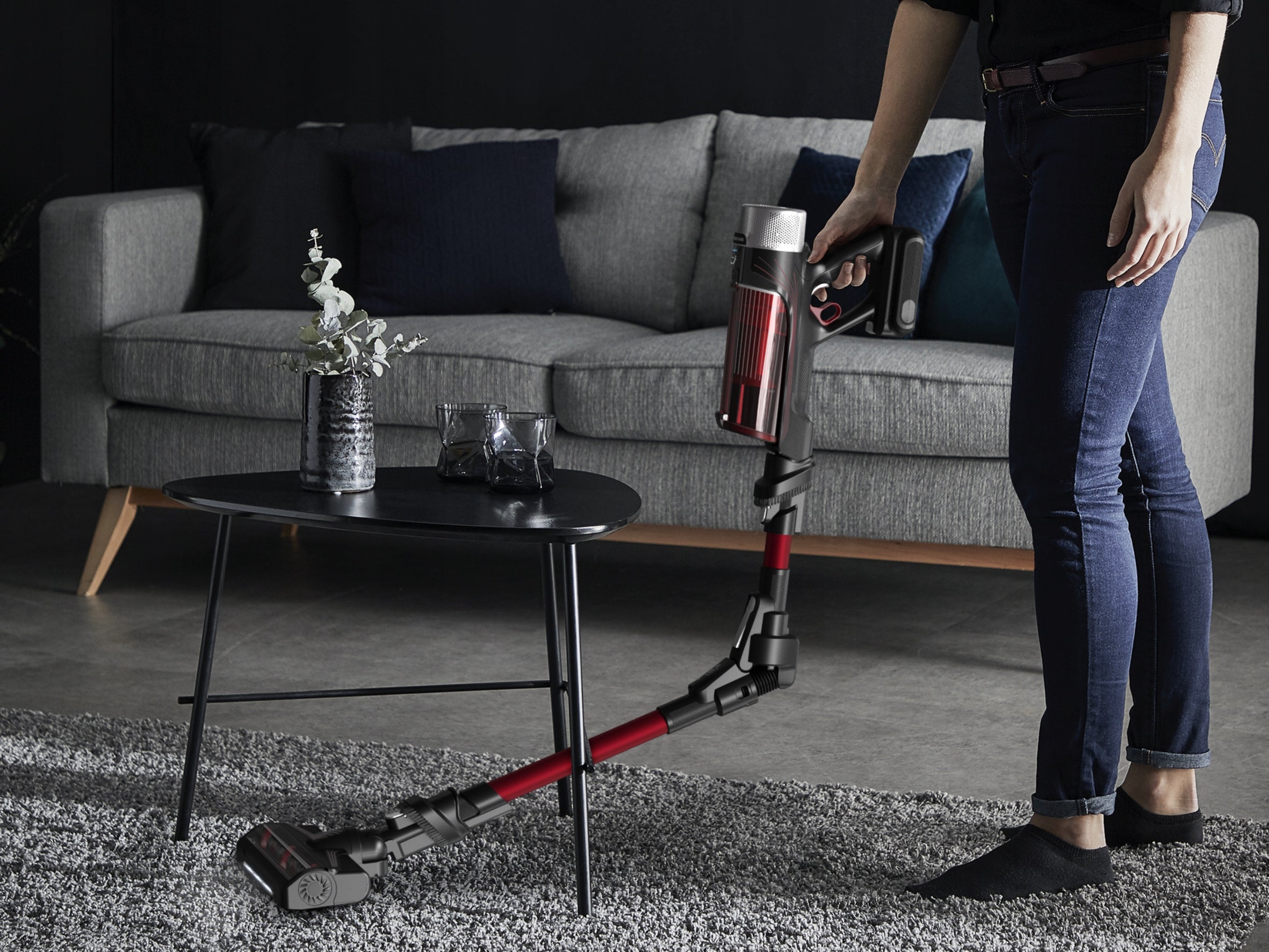 Upright vacuum cleaner Tefal X-Force Flex 9.60 TY2079 turbo brush powerful manual Manufacturer code TY2079WO