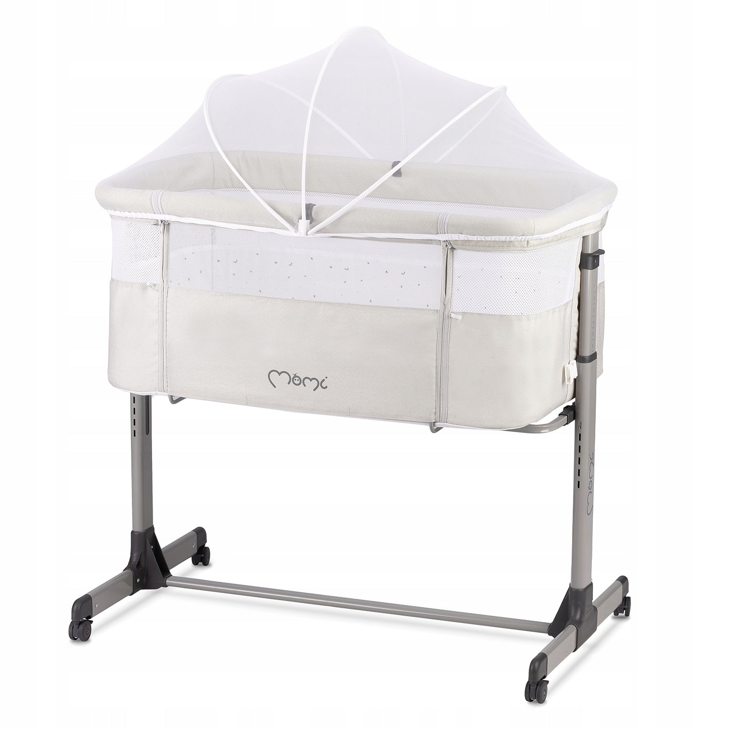 Utazóágy MoMi 56 x 90 cm szürke Manufacturer code LOZE00022