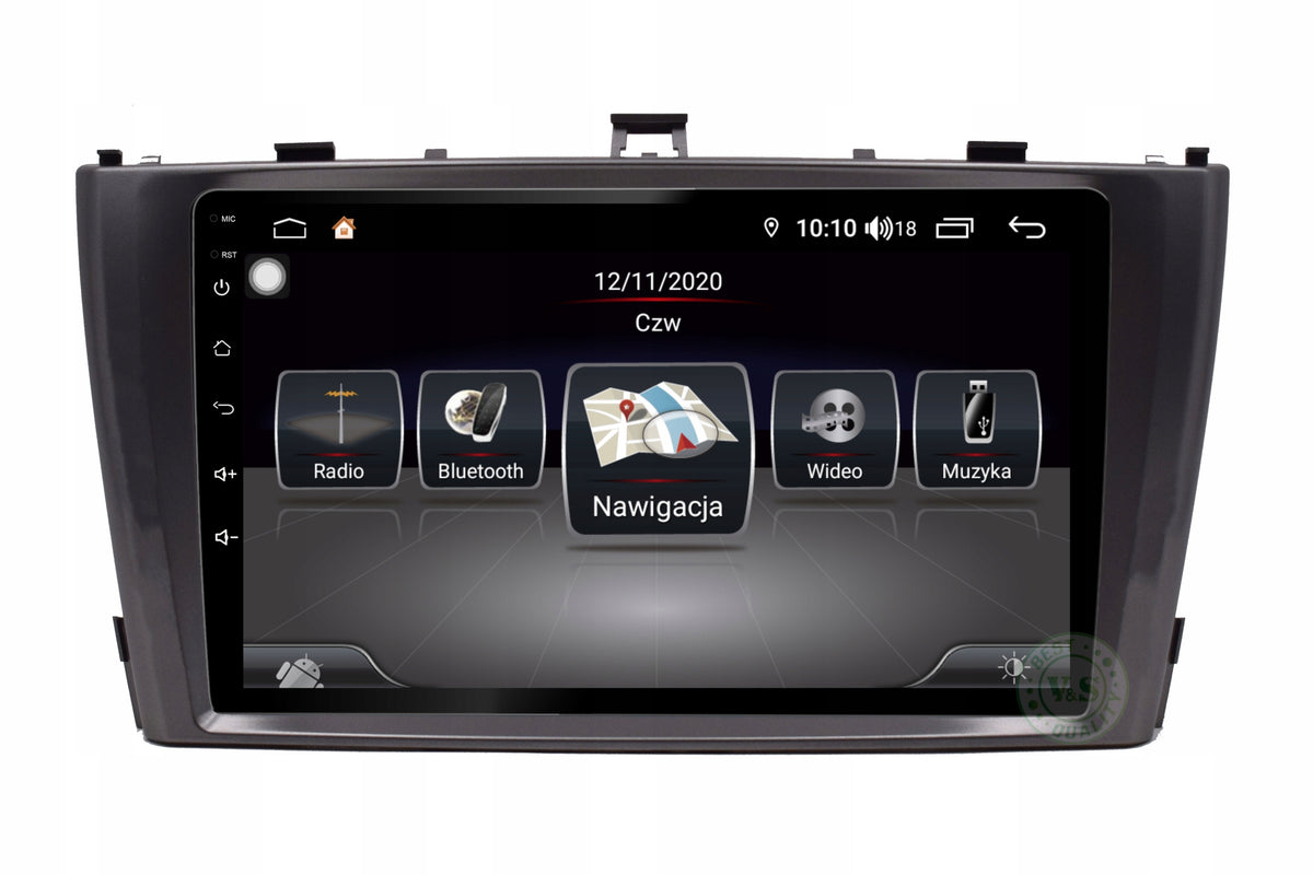 V&S QLED Navigation Toyota Avensis T27