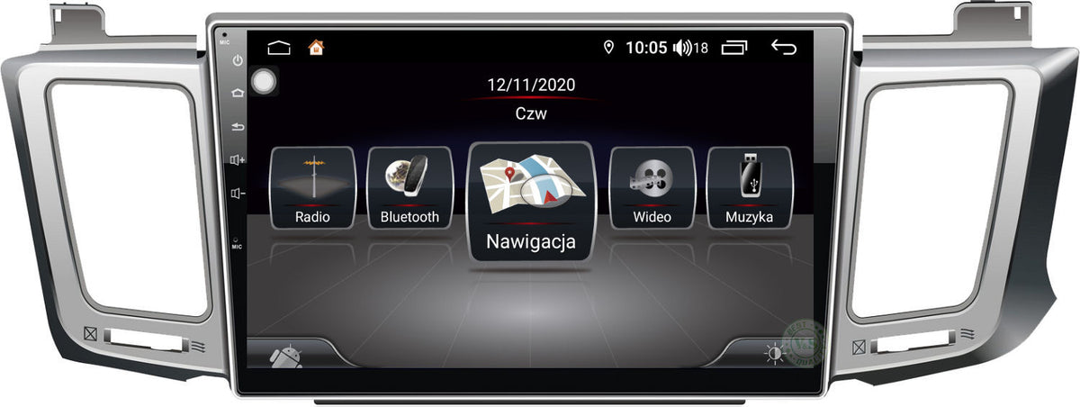 V&S QLED Navigation Toyota Rav4 Business Line JBL