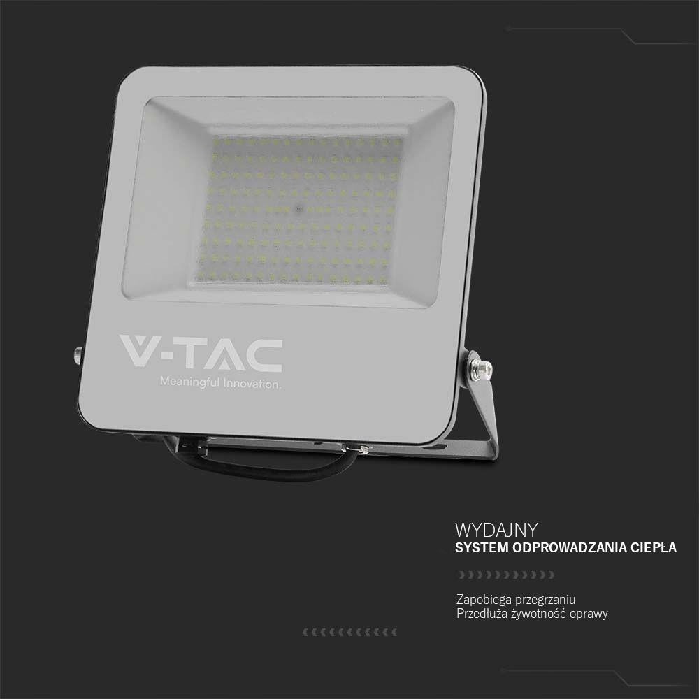 V-TAC LED Floodlight 100W Black 4000K 18500lm IP65 Color temperature 4000 K