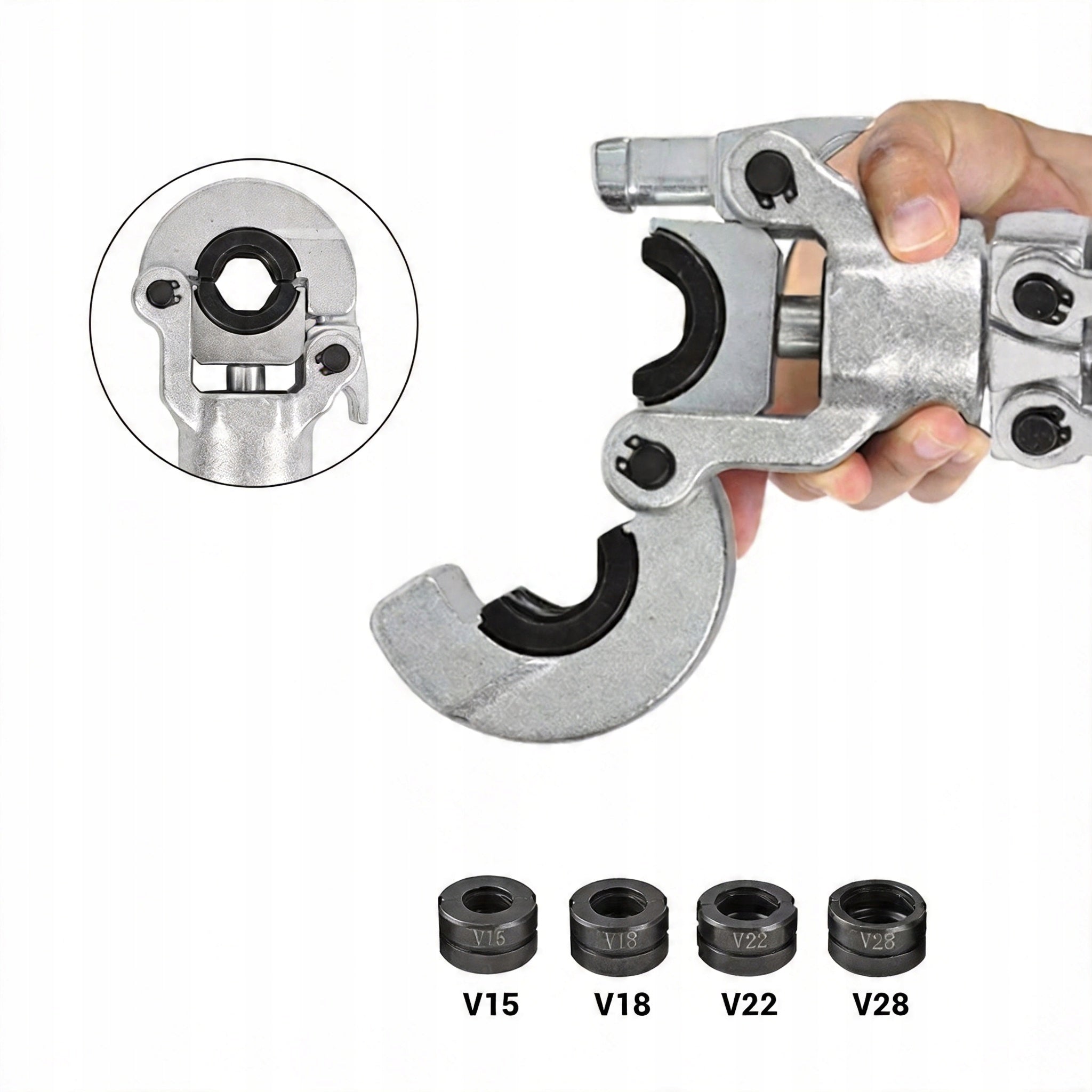 V15/18/22/28MM PIPE PRESSER JAW CRIMPING DIES SET Brand no brand