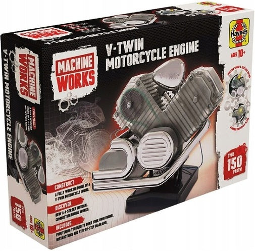 V2 v-twin engine model - BUILD YOUR OWN V2 to assemble Haynes Packaging status original